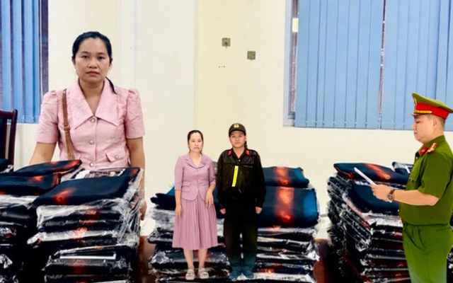 Ra quyết định khởi tố bà chủ thương hiệu vải áo dài Hoàng Thị Bích Ngọc SN 1986
