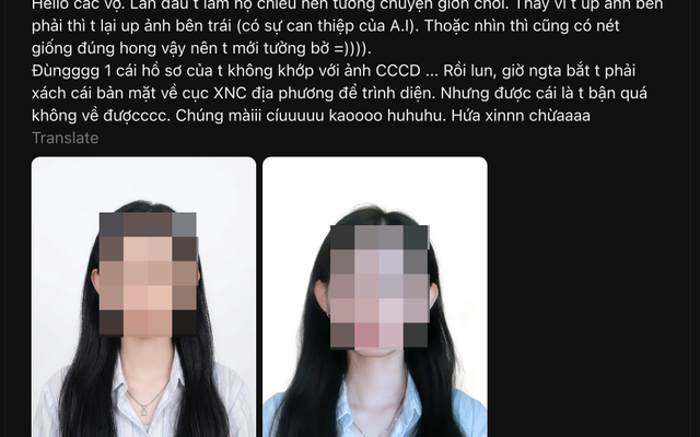 Dùng AI sửa ảnh hộ chiếu, cô gái bị treo hồ sơ, yêu cầu trình diện trực tiếp: Đừng để vài phút "tút tát" thành rắc rối giấy tờ