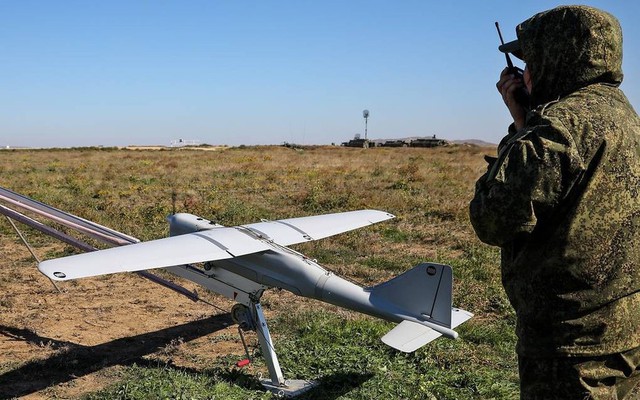 Xem UAV tinh nhuệ Nga truy lùng UAV đối phương