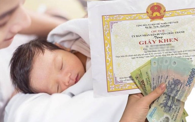 Chính thức: Tất cả phụ nữ sinh đủ 2 con trước 35 tuổi được hỗ trợ tối thiểu 2 triệu đồng