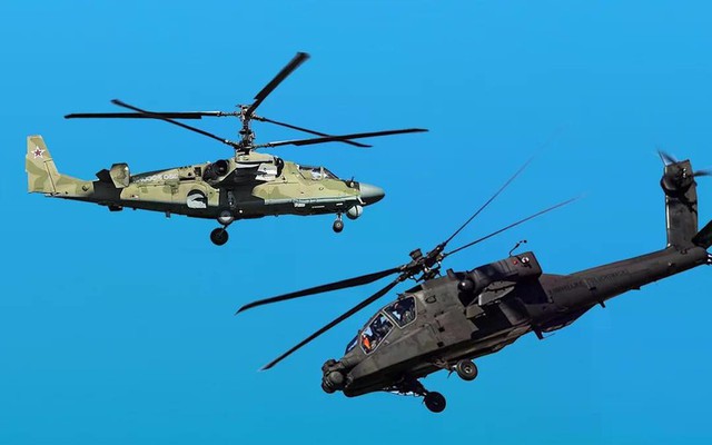 Trực thăng tấn công tốt nhất gọi tên Apache của Mỹ hay Ka-52 của Nga?