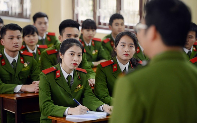 Điểm chuẩn Học viện Cảnh sát Nhân dân 3 năm gần nhất