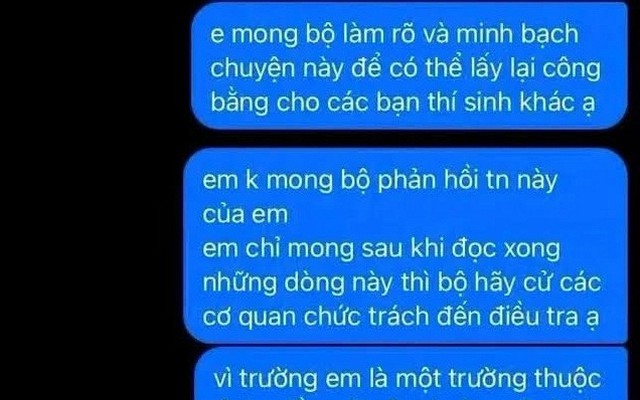 Họp khẩn, kiểm tra thông tin tố cáo vi phạm thi tốt nghiệp THPT tại một điểm thi ở Quảng Trị