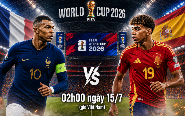 Xác định cặp bán kết đầu tiên của World Cup 2026: Mbappe "đại chiến" Yamal