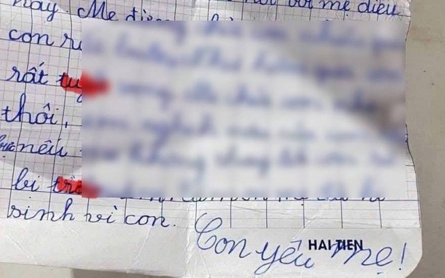 Tờ giấy khiến những người làm mẹ thắt lòng: Một đứa trẻ tổn thương sao vẫn vị tha đến thế?