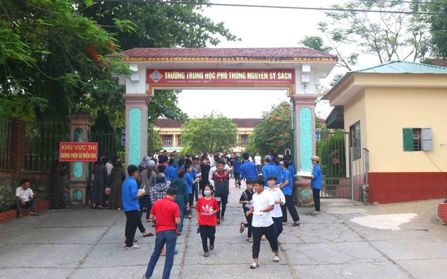 Xác minh phản ánh phòng thi có 13 điểm 10 Toán ở Nghệ An: Hiệu trưởng nói gì?