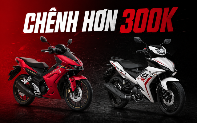 Cùng giá khoảng 50 triệu đồng chọn Yamaha Exciter ‘base’ hay Honda Winner R bản đắt nhất: Lấy động cơ mạnh hay công nghệ xịn hơn?