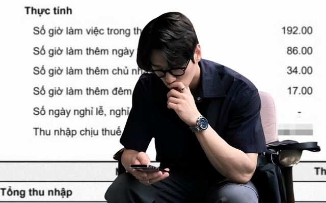 Bức ảnh sao kê lương 58 triệu/tháng khiến nhiều người giật mình