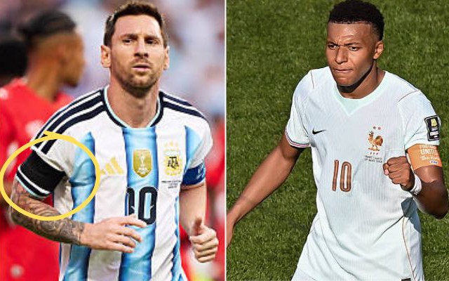 Vì sao FIFA từ chối cho ĐT Pháp đeo băng tang còn Argentina thì được phép?