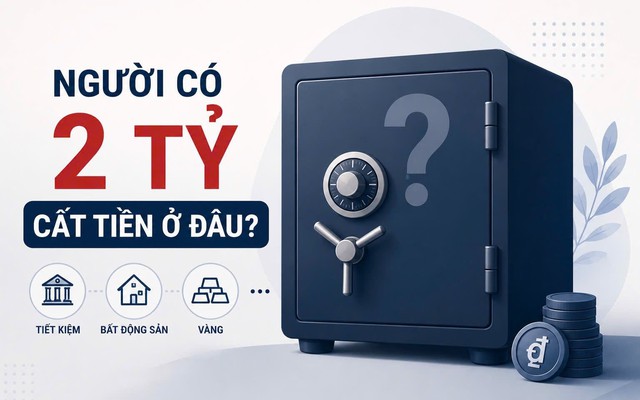 Người có trên 2 tỷ đồng "cất" tiền ở đâu?