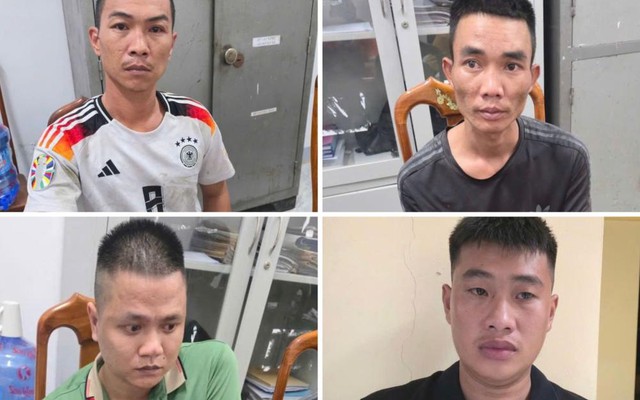 Công an kiểm tra khu vực hồ điều hòa lúc hơn 22 giờ đêm, 4 người đàn ông bị khởi tố