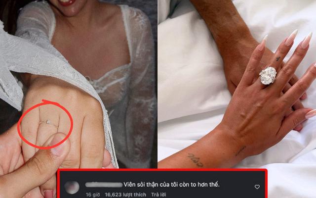 Cô gái bị MXH chê cười vì được cầu hôn bằng nhẫn kim cương "nhỏ hơn viên sỏi thận", so với Ronaldo chỉ bằng hạt cát giữa sa mạc