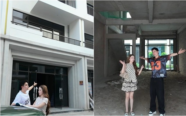 Việt Anh và Quỳnh Nga công khai xây nhà to 5 tầng để sống chung