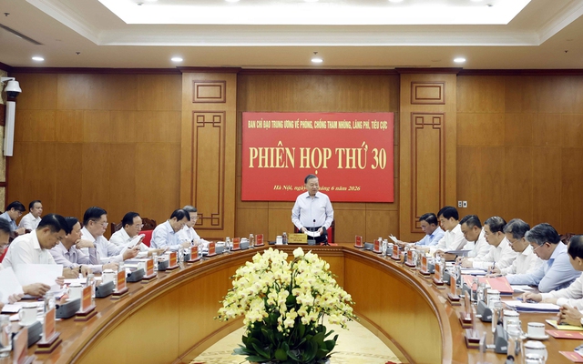 Quy định mới về bộ máy của Ban Chỉ đạo Trung ương về phòng, chống tham nhũng