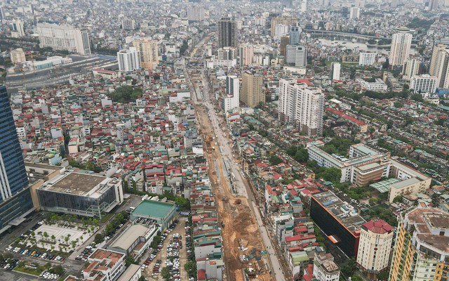 Hà Nội tăng tốc thi công đường 'đắt nhất hành tinh', quyết thông xe trước 2/9