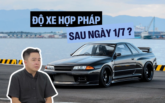Độ xe thả ga sau 1/7: Cẩn thận ‘tiền mất, tật mang’ chỉ vì hiểu sai luật mới