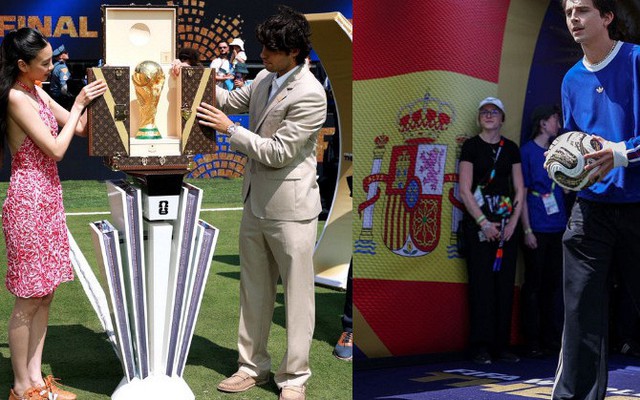 Vì sao mỹ nhân Trò Chơi Con Mực là người rước cúp vàng World Cup, còn Timothée Chalamet đem quả bóng định đoạt ra sân?