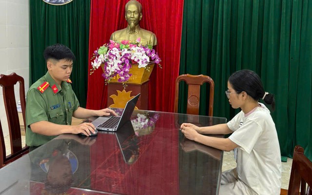 Thi hành Lệnh bắt tạm giam giáo viên Trần Thị Huệ SN 1993
