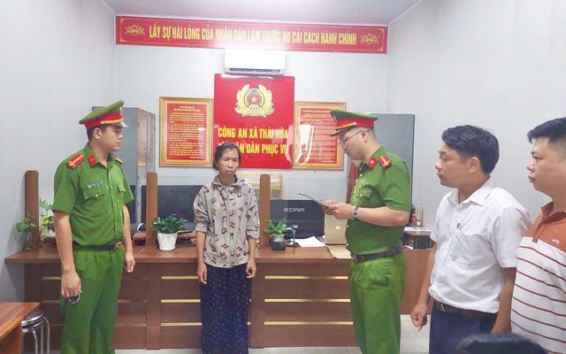 Bắt tạm giam Nguyễn Thị Hòa SN 1984