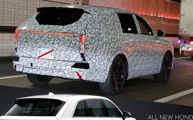 Lộ thêm ảnh SUV 7 chỗ mới của Honda, liệu có về Việt Nam?
