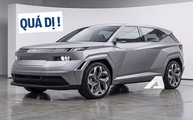Hyundai Kona đời mới xuất hiện với nhiều đường nét thiết kế dị, nội thất cũng sẽ khác biệt hoàn toàn, thêm động cơ hybrid có V2L, AWD