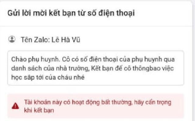 Sắp bắt đầu năm học 2026-2027, công an cảnh báo gấp tới phụ huynh nhận được tin nhắn từ Cán bộ quản lý giáo dục, ban giám hiệu nhà trường