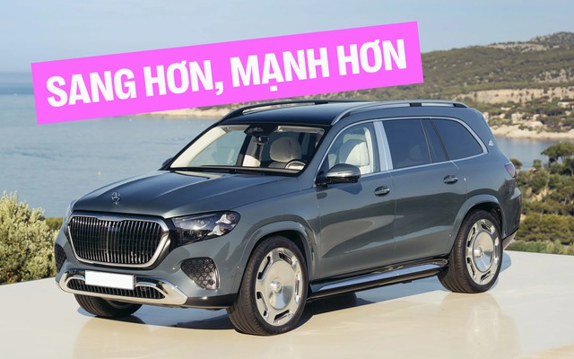 Mercedes-Maybach GLS 2027 ra mắt: Lần đầu dùng V8 hybrid, mạnh 603 mã lực, chế độ 'nhún' thoát lầy