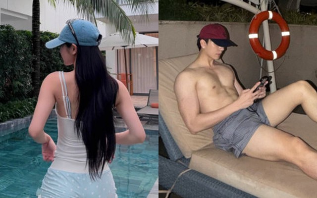 Cặp đôi Vbiz tưởng đã toang nay nghi vấn du lịch làm lành, bộ ảnh ở resort để lộ chi tiết đáng ngờ