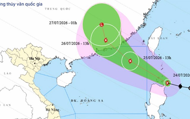 Bão Noul mạnh thêm, 9 tỉnh miền Bắc nguy cơ lũ quét và sạt lở