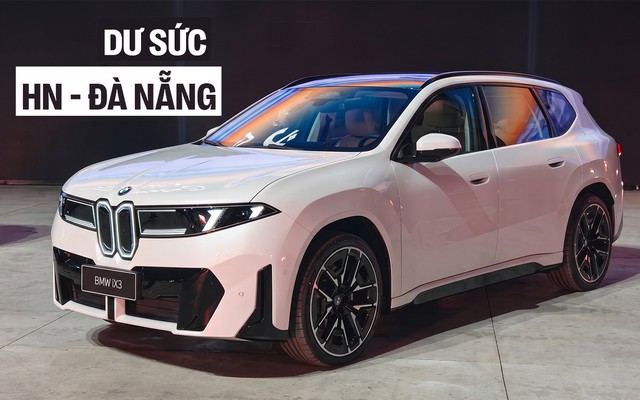 BMW iX3 bản này mà về nước thì xuyên Việt không phải nghĩ: Đầy pin chạy gần 920km, sạc 10 phút thêm 400km nữa