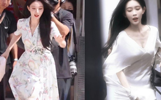 2 mỹ nhân vấp ngã cũng viral: Bản sao Lưu Diệc Phi được khen hết lời, người còn lại mất điểm
