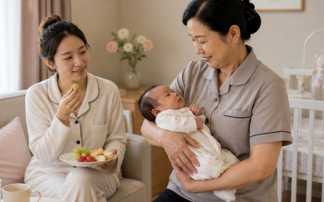 Giải mã nghề "Nguyệt tẩu" đang siêu hot: Làm 1 tháng lương gần trăm triệu đồng, khách có tiền vẫn phải xếp hàng đặt lịch