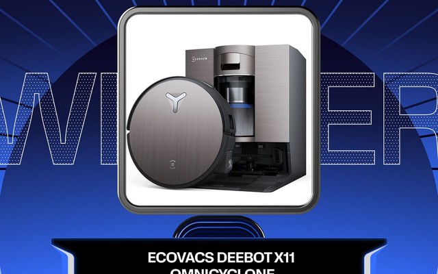 Từ Better Choice Awards đến CES: DEEBOT X11 OMNI CYCLONE nối dài hành trình của một robot hút bụi hướng tới trải nghiệm tự động hóa toàn diện
