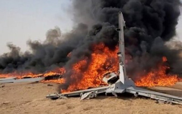 Houthi lần đầu tiên bắn hạ UAV Akıncı của Saudi Arabia trên bầu trời Yemen