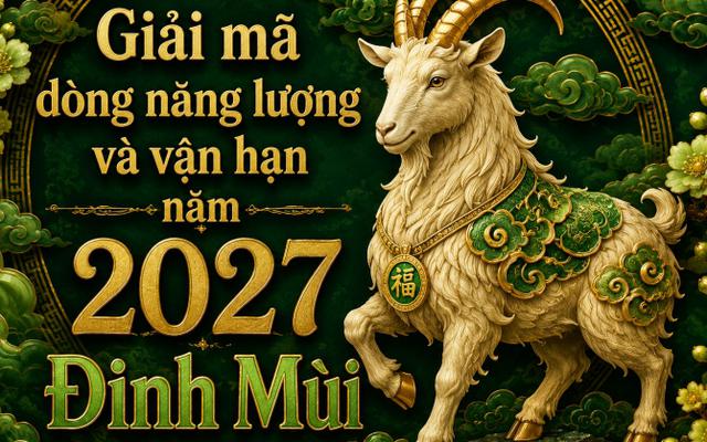 Dự báo trọn vẹn năng lượng và vận hạn năm 2027 Đinh Mùi: "Cái miệng" quyết định vận may, chỉ một lời nói cũng có thể đổi cả cục diện