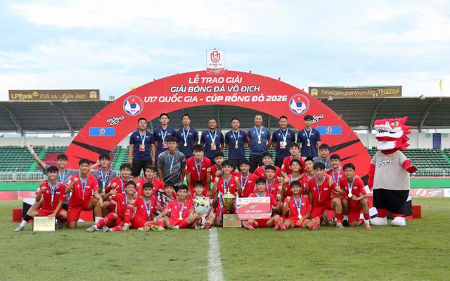 PVF thắng đậm Huế, lần thứ 5 vô địch giải U17 Quốc gia