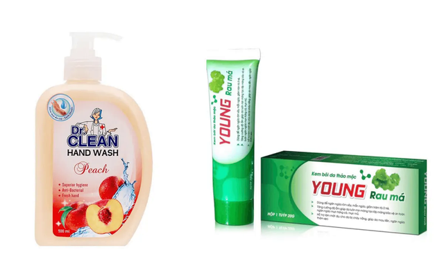 Thu hồi 2 lô mỹ phẩm Dr. Clean và kem bôi da Young Rau Má