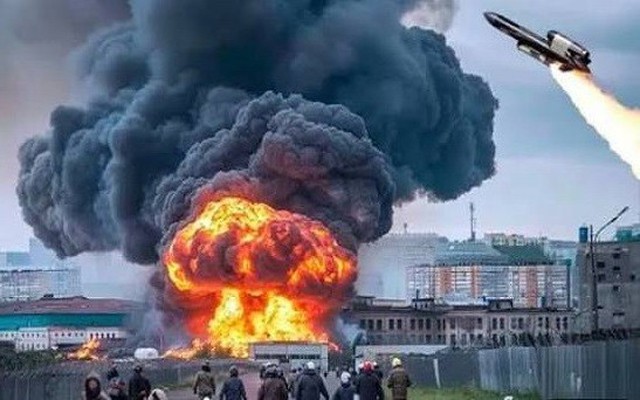 Lên sóng truyền hình, nhà máy Nga trúng đòn tên lửa Flamingo của Ukraine