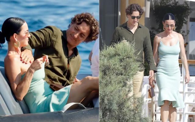 Bạn trai cựu Thủ tướng Canada thoa kem chống nắng cho Katy Perry khiến người xem đỏ mặt