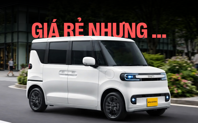 Kei car BYD Racco chốt giá rẻ nhất phân khúc, nhưng giá lăn bánh đắt nhất thị trường vì chính sách đặc biệt tại Nhật Bản