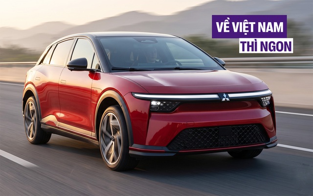 SUV Mitsubishi mới lạ lộ diện: Thiết kế giống hệt xe của nhà sản xuất iPhone, cùng cỡ Xforce, động cơ điện có thể chạy hơn 500km/sạc