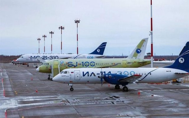 Thủ tướng Nga ra lệnh hoàn thành nhanh chóng công việc chế tạo máy bay Superjet và MS-21