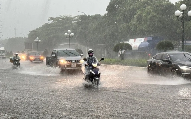 Ngày mai, nhiều tỉnh miền Bắc có mưa to