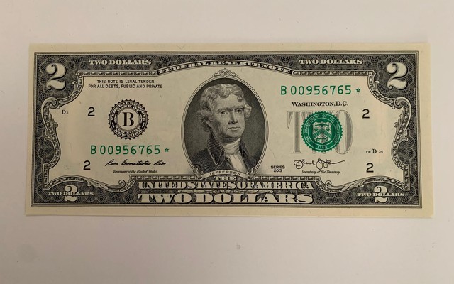 Vì sao tờ 2 USD mang ý nghĩa may mắn