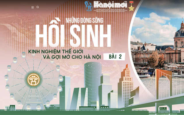 Bài 2: Khi Paris biến đường ven sông thành không gian công cộng