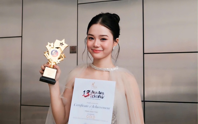 Anh Thư giành giải Vàng tại Asia Arts Festival 2026