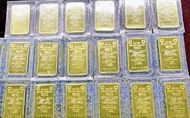 Giá vàng miếng, vàng nhẫn sáng 1/8 đồng loạt giảm tại SJC, PNJ, DOJI, Bảo Tín Minh Châu và Bảo Tín Mạnh Hải