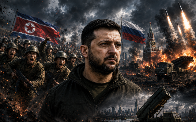 Ông Zelensky cảnh báo Triều Tiên có thể đưa 50.000 quân tới Nga: Kiev lập tức cầu viện Hàn Quốc