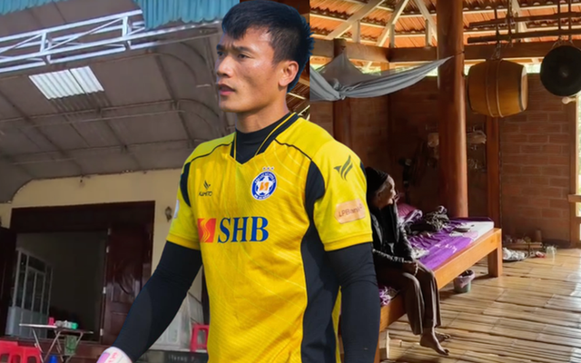 Căn nhà ở quê của thủ môn Bùi Tiến Dũng