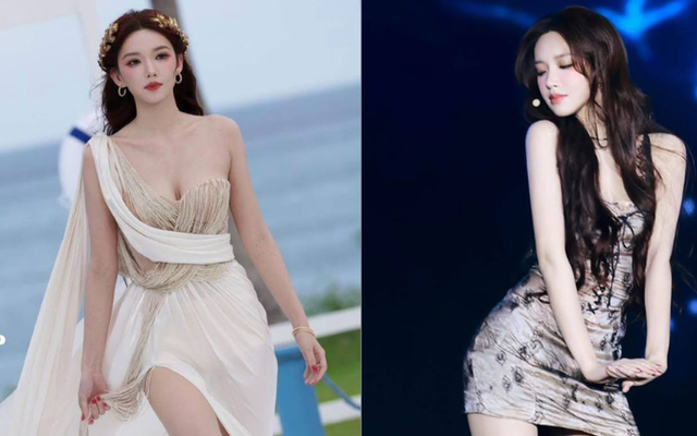 Mỹ nhân đi ngược với chuẩn gầy trơ xương của Cbiz, body bốc lửa không góc nào dìm nổi